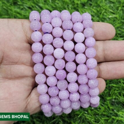 Natural Kunzite Stone Bracelet