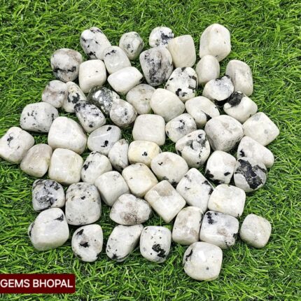 Natural Rainbow Moonstone Tumbles (250 Grams)