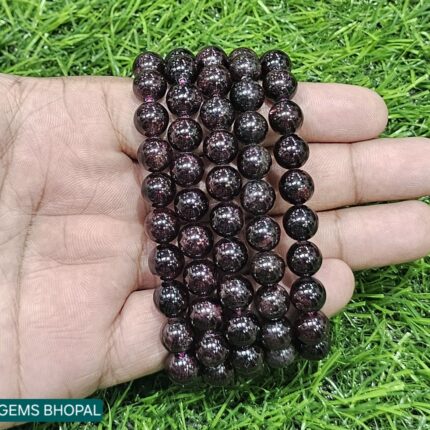 Natural Garnet Stone Bracelet