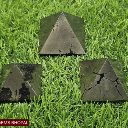 Natural Pyrite Stone Pyramid