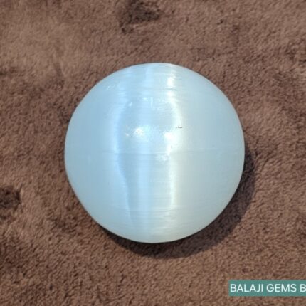 Natural Selenite Stone Ball
