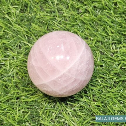 Natural Rose Quartz Stone Ball