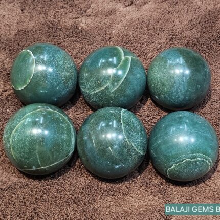 Natural Green Jade Stone Ball