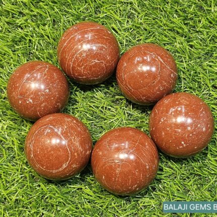 Natural Red Jasper Stone Ball